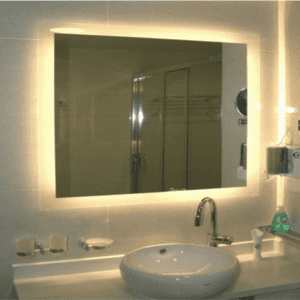Mirror infrared panel with 500 W LED illumination