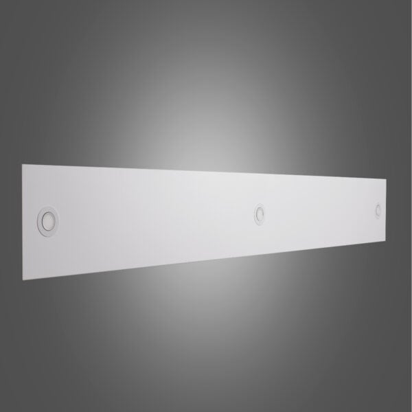 YANDIYA alumínium infrapanel 3 db spot lámpával 600W - fehér (25x200 cm) - Afbeelding 2
